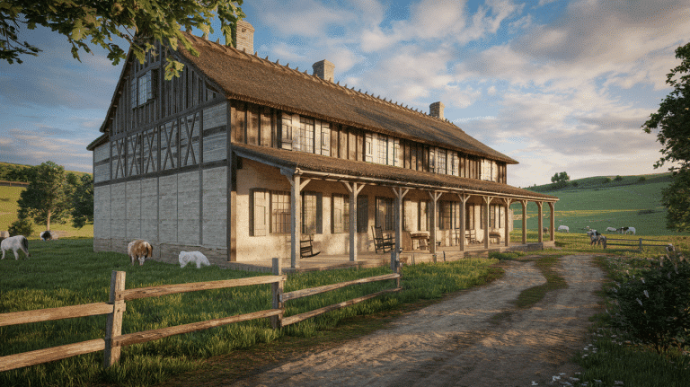Quelles sont les caractéristiques de l&rsquo;architecture rurale ?