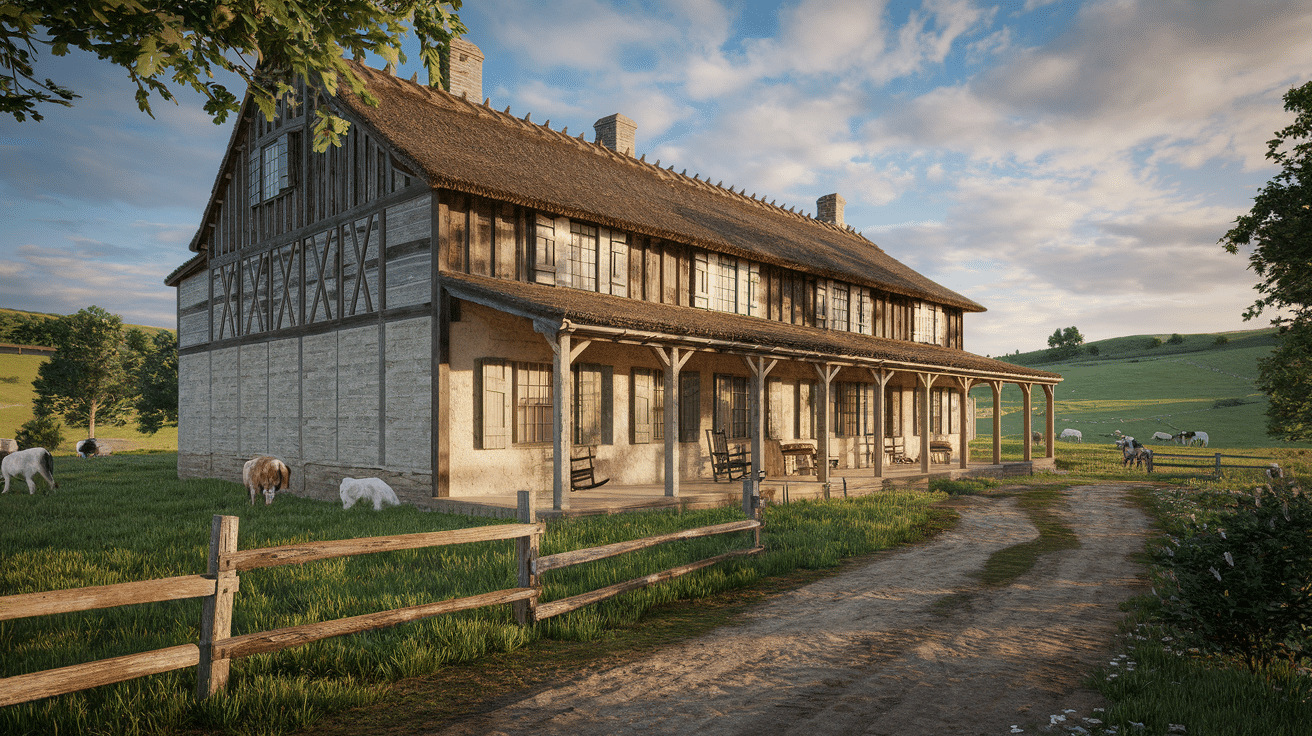 Quelles sont les caractéristiques de l&rsquo;architecture rurale ?